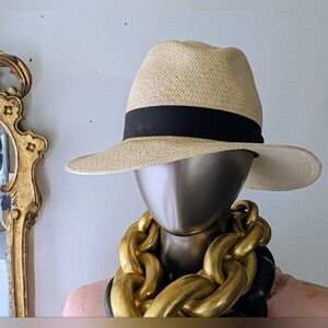 Rag and Bone Panama Hat Straw